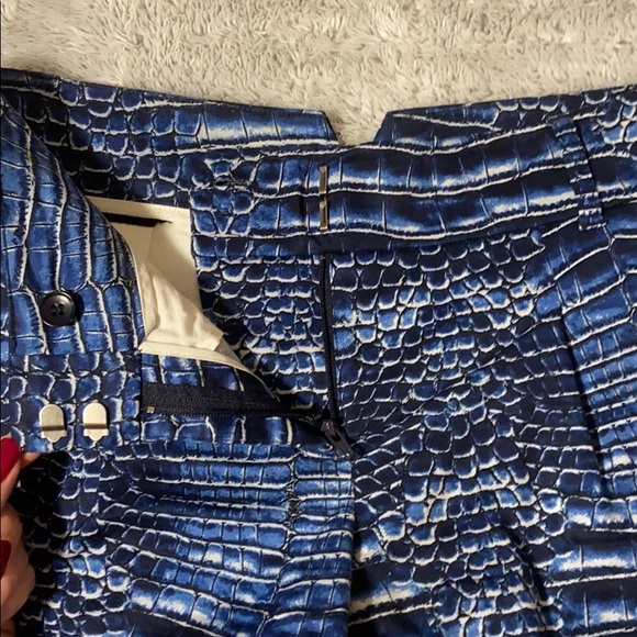 BCBG maxazria blue dress shorts - Picture 6 of 8